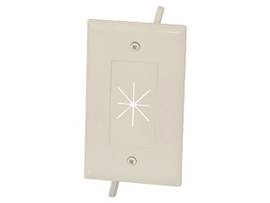 MONOPRICE CABLE PLATE WITH FLEXIBLE OPENING_ 1-GAN