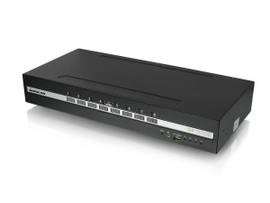 IOGEAR 8-PORT DUAL VIEW DISPLAYPORT PP4.0 SECURE KVM SWITCH W/AUDIO CAC TAA