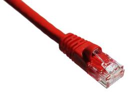 AXIOM 14FT CAT6A 650MHZ PATCH CABLE MOLDED BOOT (RED)