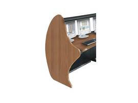 MILESTONE CNSL FURNITURE 50SIDE PNLS SLATEPR