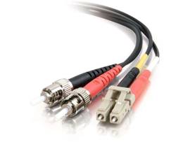 LEGRAND-ORTRONICS C2G 1M LC-ST 62.5/125 OM1 FIBER-BLK
