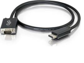C2G 3FT DISPLAYPORT M TO VGA M BLK