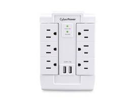 CYBERPOWER OUTLET SWIVEL WALL TAP 6