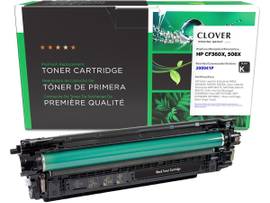 CLOVER IMAGING REMANUFACTURED HIGH YIELD BLACK TONER CARTRIDGE ALTERNATIVE FOR HP CF360X (HP 508X)