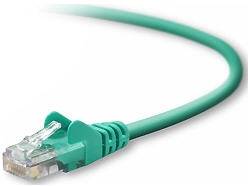 CABLE,CAT5E,UTP,RJ45M/M,2 ,GRN,PATCH,SNAGLESS