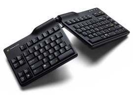 GOLDTOUCH ELITE ADJUSTABLE KEYBOARD - PC/MAC - BLACK