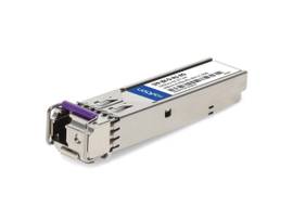 AddOn Aruba Networks SFP-BX-D-AU Compatible TAA Compliant 1000Base-BX SFP Transc