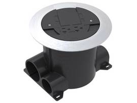 LEGRAND-WIREMOLD NONMETALLIC ROUND FLOORBX