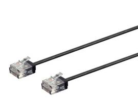 MONOPRICE CAT6 STRAND 550MHZ UTP 32AWG 1FT BLACK