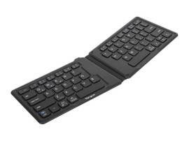TARGUS WIRELESS - FOLDABLE ERGONOMIC KEYBOARD W/ANTI-MICROBIAL
