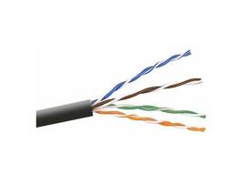BELKIN CAT5E SOLID BULK 4PR;24AWG 1000 BLK PLNM