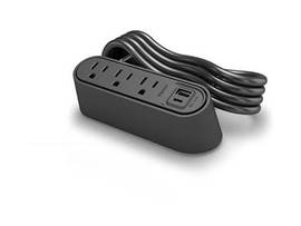 LEGRAND-WIREMOLD DSKTP PWR CTR BLK 3 PWR