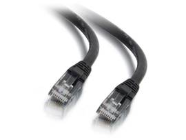 C2G 125FT CAT6 SNAGLESS UTP CBL-BLK