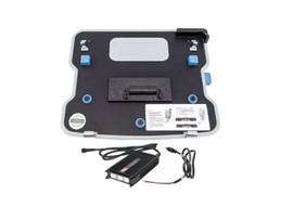 PANASONIC KIT: PANASONIC TOUGHBOOK 40 QUAD RF LITE PORT REPLICATION LAPTOP VEHICLE DOCKING STATION (7160-1728-07) AND LIND 120W AUTO POWER ADAPTER
