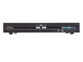 ATEN 2-PORT USB DVI SINGLE DISPLAY PP4.0 SECURE KVM CAC SUPPORT