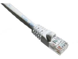 AXIOM 6FT CAT6 UTP 550MHZ PATCH CABLE SNAGLESS MOLDED BOOT (WHITE)