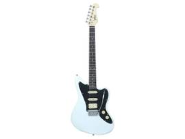 MONOPRICE INDIO BY MONOPRICE OFFSET OS20 CLASSIC ELECTRIC GUITAR WITH GIG BAG - WHITE
