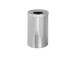 SAFCO RECEPTACLE S OPEN 35GAL CHR