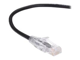BLACK BOX CORP SLIM NET CAT6 PATCH CABLE BLACK 7 FT