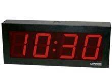 VALCOM POE 6 DIGIT 2.5 DIG CLOCK DOUBLE SIDED