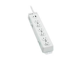 TRIPPLITE UL 1363 MEDICAL HOSPITAL POWER STRIP 6 OUTLETS USB CHARGING ANTIMICROBIAL 6FT CORD