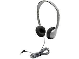VCOM SCHOOLMATE PERSONAL-SIZED HEADPHONE WITH LEATHERETTE CUSHIONS