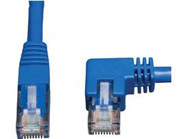TRIPP LITE 5FT CAT6 GIGABIT RIGHT ANGLE CBL BLUE 5