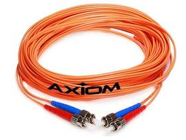 AXIOM ST/ST MULTIMODE DUPLEX OM2 50/125 FIBER OPTIC CABLE 10M