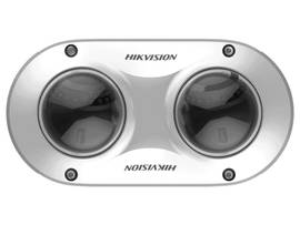 HIKVISION 1/2.7IN PROGRESSIVE SCAN CMOS;DUAL LENS;FLEXIBLE LENS: P: -90 TO 90 ; T: 0 TO 60 (2.8MM), 0 TO 70 (4/6MM); R: 0 TO 355 ;H.265, H.265+, H.2