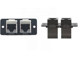 KRAMER WALL PLATE INSERT DUAL RJ-45