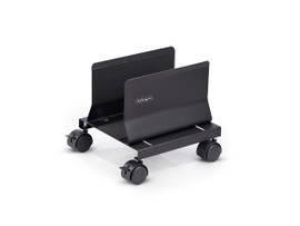 STARTECH COMPUTER TOWER CART, ROLLING MOBILE CPU CADDY ON WHEELS (CASTERS), MAX LOAD 46.3LB/21KG, ADJUSTABLE PC CASE MOUNT, DESKTOP FLOOR STAND