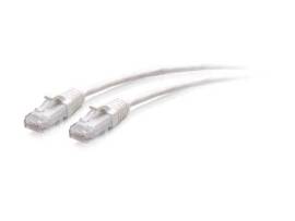 C2G 10FT CAT6A WHITE SLIM ETHERNET