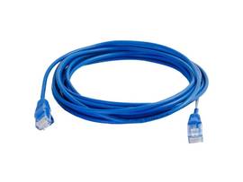C2G 0.5FT CAT5E UTP 28AWG BLUE