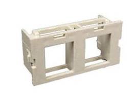LEGRAND-WIREMOLD 2A DUAL UNLOADED AMP MODULE IVORY (PKG OF 10)