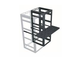 Legrand-Middle Atlantic RCK OPTS 3 BAY WRK WRITING SHLF