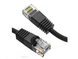 AXIOM 12FT CAT6 UTP 550MHZ PATCH CABLE SNAGLESS MOLDED BOOT (BLACK)