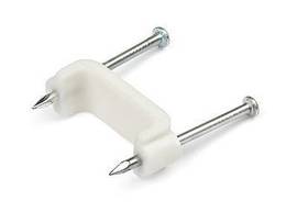 100 CABLE CLIPS WITH NAILS /CLAMPS/TACKS