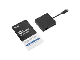 TARGUS USB C DUAL VIDEO TRAVEL DOCKING STATING