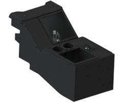 GAMBER KIT - F150 (2015-2020) F250-F550 (2017+) F-SERIES 4X4 SHIFTER CONSOLE BOX WITH CUP HOLDER