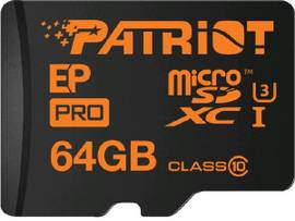 PATRIOT FLASH 64GB MICROSDHC/MICROSDXC CLASS 10