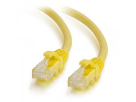 C2G 9FT CAT6A SNAGLESS UTP CABLE-YELLOW
