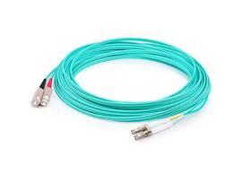 ADD-ON 70M LC/SC M/M OM4 AQUA FIBER PATCH CBL