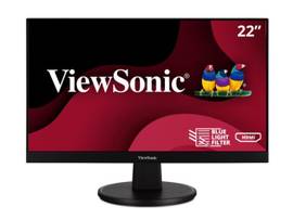 VIEWSONIC 22 MVA LCD MONITOR HDMI VGA FRAMELESS 1920X1080