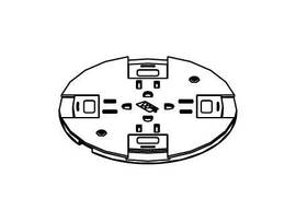 LEGRAND-WIREMOLD P-THRU QUAD SLIDE HOLDER-
