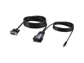 BELKIN COMPONENTS BELKIN MODULAR VGA W/AUDIO SINGLE HEAD CONSOLE CABLE 6 FEET