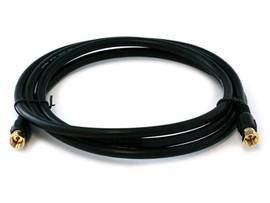 MONOPRICE 6FT RG6 (18AWG) 75OHM_ QUAD SHIELD_ CL2