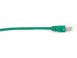 CAT6 250-MHz Molded Snagless Patch Cable UTP CM PVC GN 1FT
