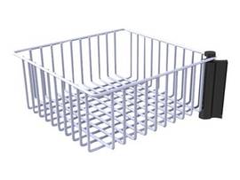 AMICO 10INX10INX4IN VERTICAL SWIVEL MOUNT BASKET