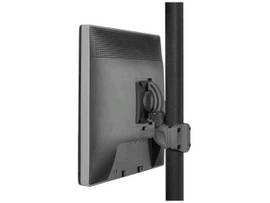 LEGRAND-CHIEF K0 PITCH/PIVOT POLE MNT SINGLE DISP, BLK