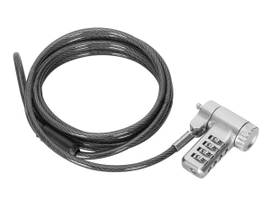 TARGUS DEFCON ULTIMATE RESETTABLE COMBINATION CABLE LOCK - 6FT (RETAIL PKG)